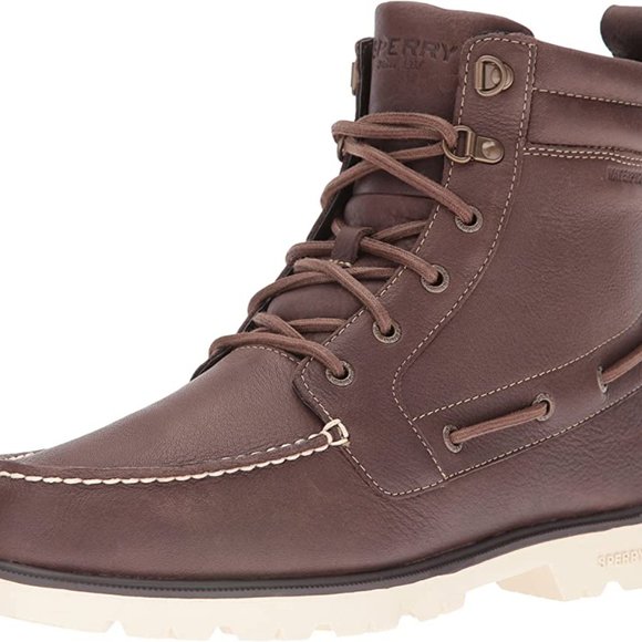 Sperry Top-Sider Men\'s A/O Lug II Weatherproof Boots 10.5 Mens BRAND NEW